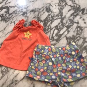 6/$15 Gymboree tank and short beach set